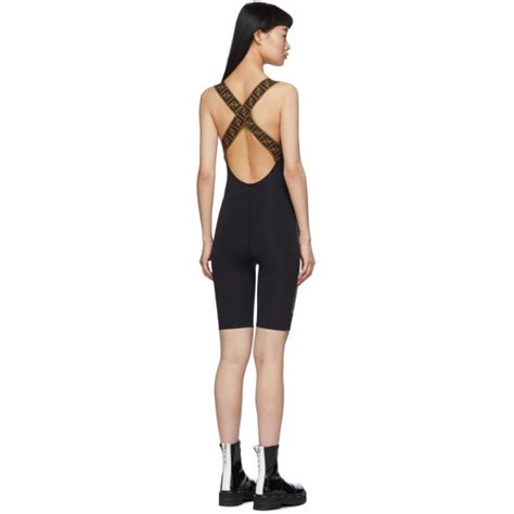 black forever fendi jumpsuit|Women's Designer Forever Fendi .